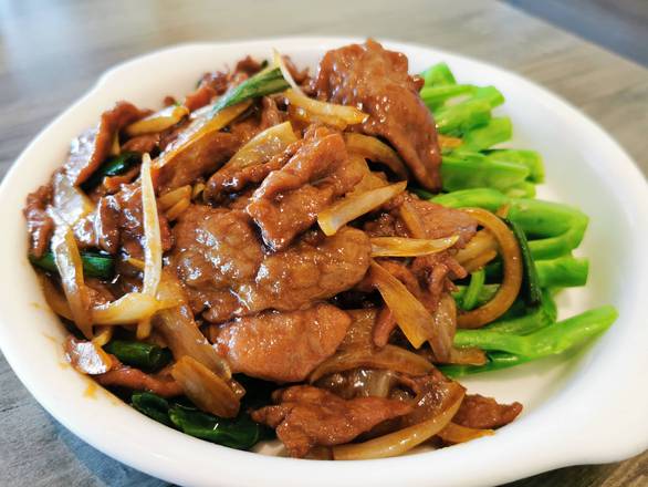 626. Sauteed Beef with Chinese Broccoli 芥蘭牛肉